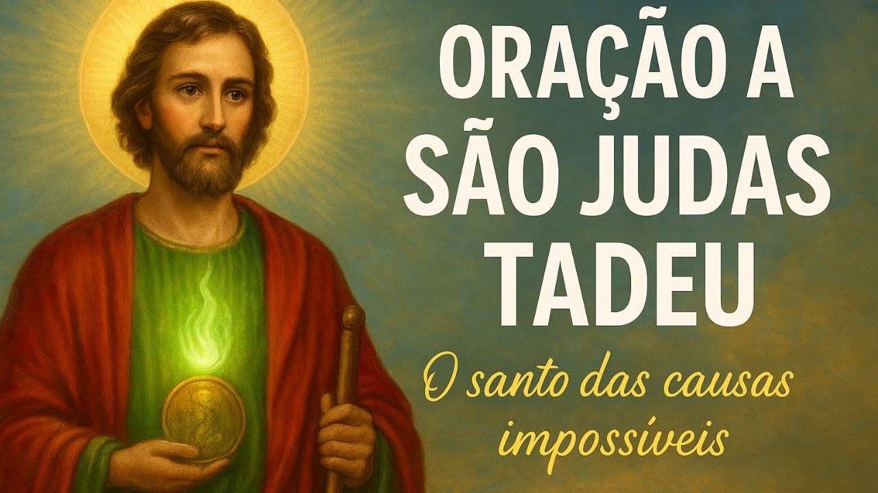 “Oração a São Judas Tadeu — Santo das Causas Impossíveis | Fé, Esperança e Milagres”