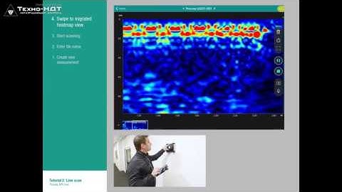 02 | Tutorial Proceq GPR Live |  Line scan
