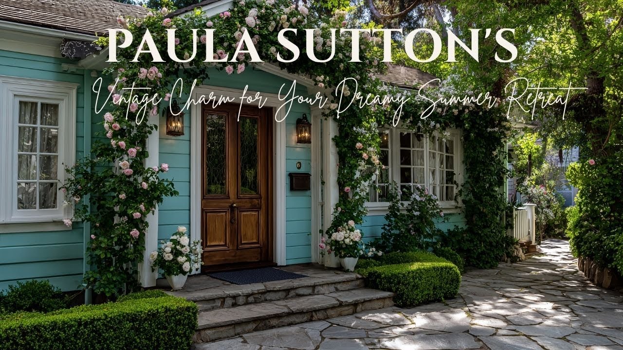 Paula Sutton's Magic Vintage Charm for Your Dreamy Summer Retreat