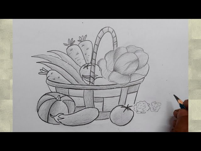 Free fruit basket - Vector Art