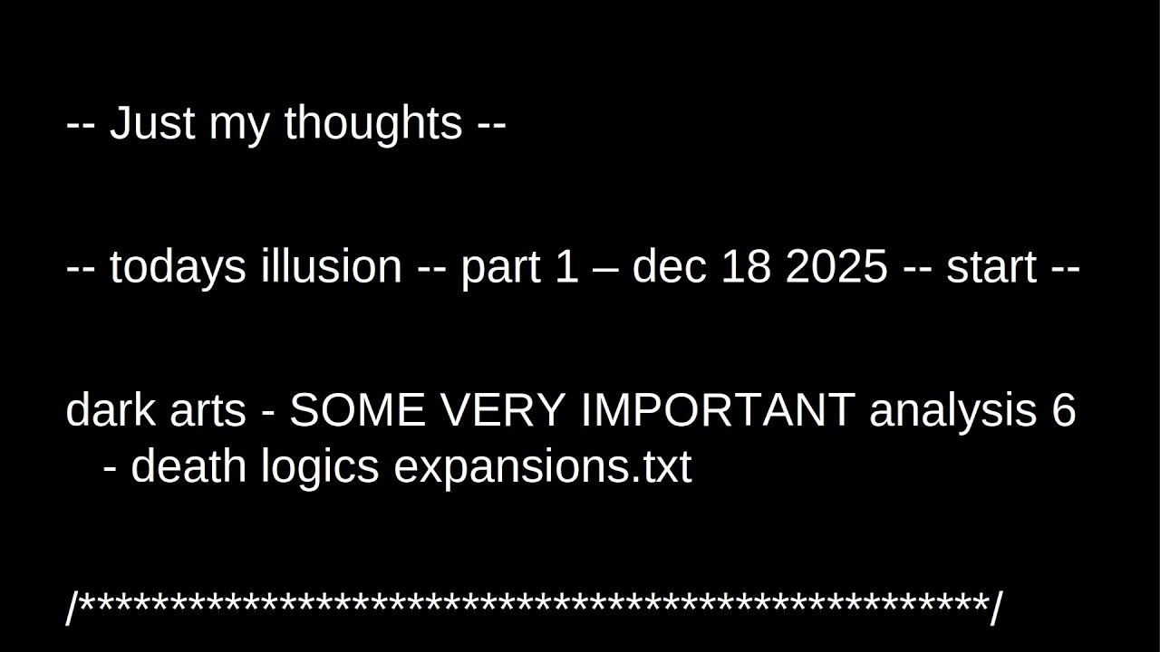 dark arts   SOME VERY IMPORTANT analysis 6   death logics expansions