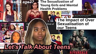 The Adultificaton of Teenagers On Social Media (and media in general)
