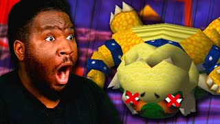 BOWSER BEATS BOWSER?! Super Mario 64 Land Ruined Me