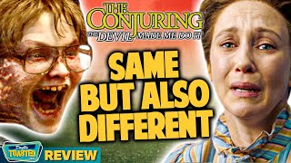 THE CONJURING THE DEVIL MADE ME DO IT  MOVIE REVIEW | Double Toasted