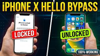 iPhone X Hello Screen Bypass with iSerial AIO | Activation Lock Bypass | iOS 16/17 screenshot 1