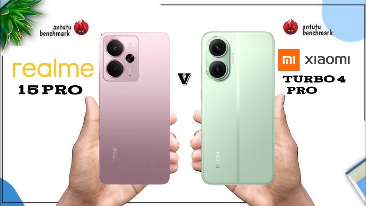 🔥 Realme 15 Pro vs Redmi Turbo 4 Pro | Comparison ,Camera, Gaming, Battery & Performance Test 📱⚡