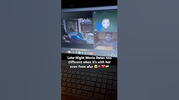 Be honest, who else has virtual dates that feel more real than reality? #shorts #couple ￼