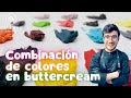 Cómo crear nuevos colores a partir de colores primarios en buttercream - El arte de hacer arte