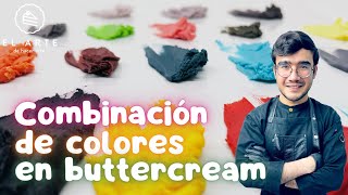 Cómo crear nuevos colores a partir de colores primarios en buttercream - El arte de hacer arte