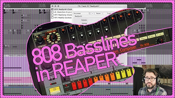 How to make an 808 style Bassline In REAPER
