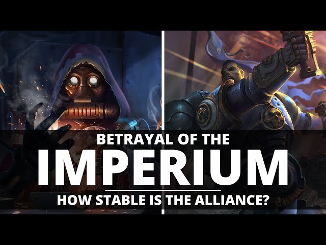 THE IMPERIUM VS ADEPTUS MECHANICUS! HOW STABLE IS THE ALLIANCE? class=