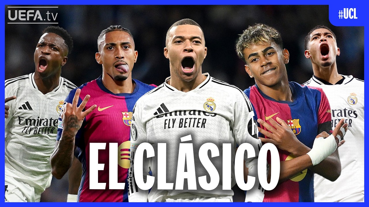 Real Madrid vs Barcelona! 🍿 | Full UCL Goal Highlights 2024/25