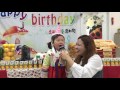 소피아숲유치원 생일 잔치 장기 자랑~ 귀여운 두송이 목청이 터져라! ㅎㅎㅎ