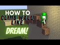 How to climb wall like dream  minecraft  akshar ji
