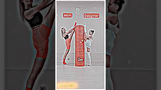 Height Challenge Funny Mom Vs Daughter Who Will Win Aabhi Short 50M