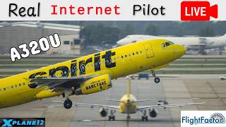 🔥Spirit Lives On | Flight Factor A320 Ultimate | KMCO - KIND | Real World Route