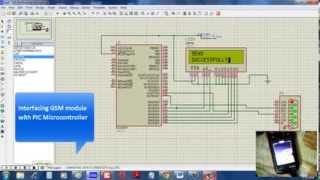 Interfacing GSM module with PIC Microcontroller