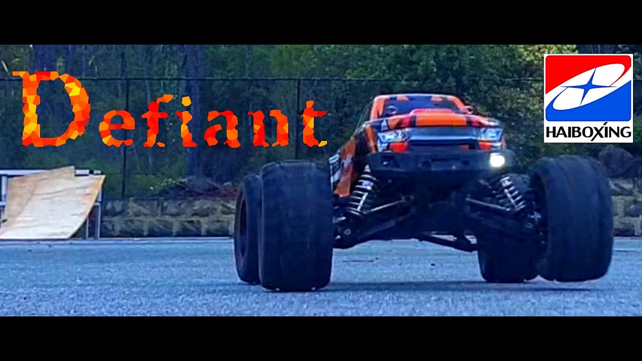 The Defiant Haiboxing 16889a Pro Stunt Monster Truck - YouTube