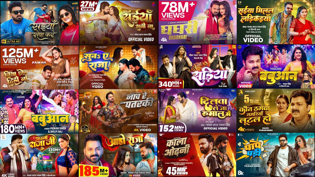 पॉवर स्टार Pawan Singh 2025 के सुपरहिट गाने | Pawan Singh Nonstop Superhit Songs | Bhojpuri Top Song
