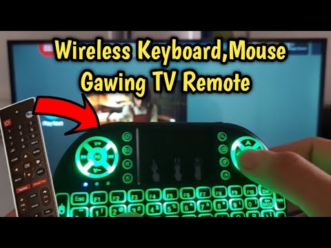 Remote Control for YouTube Black Wireless Mini Keyboard & Mouse Easy Control Browser for HISENSE H55O8BUK 55” 