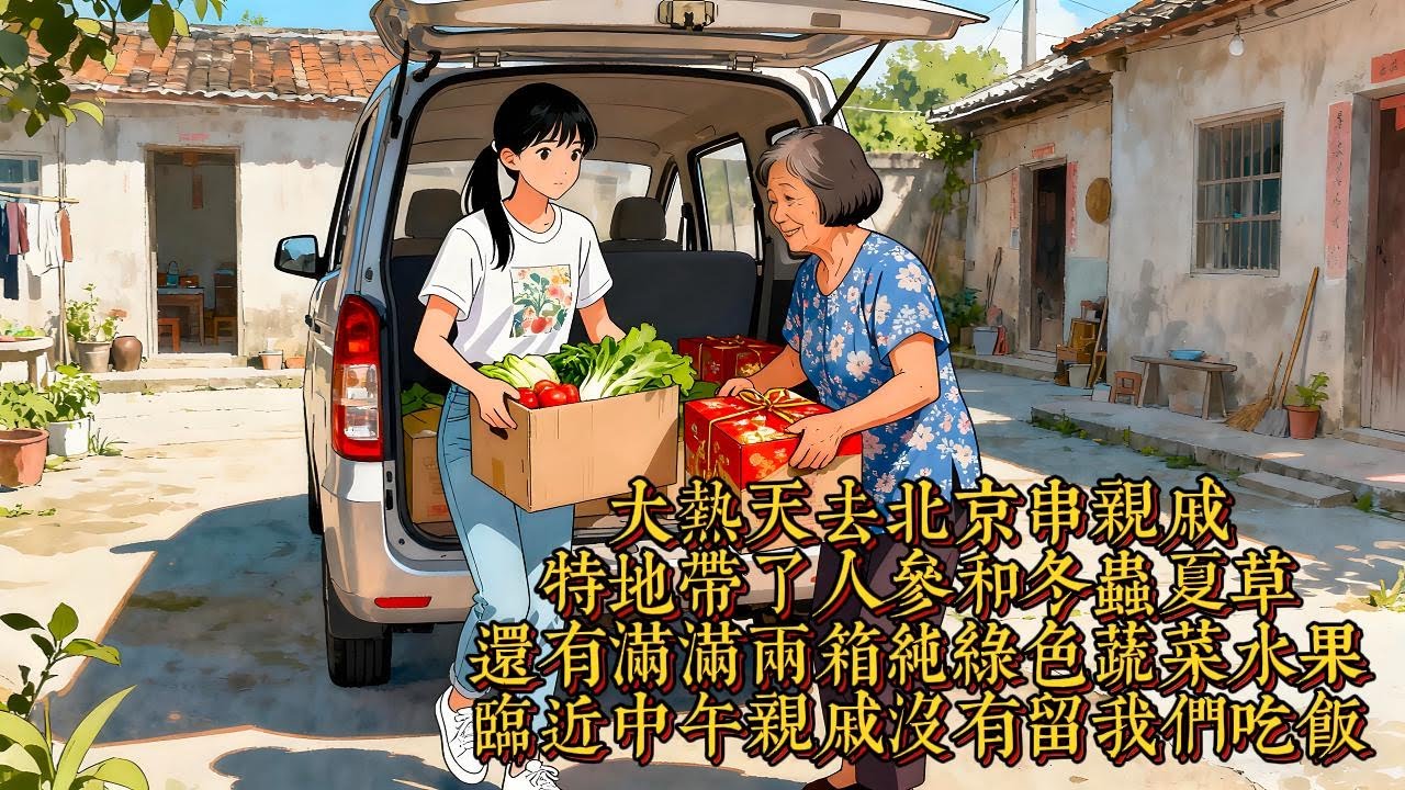 我帶豐厚特產陪媽赴京探大姨，卻遭冷遇、禮物被棄。後續大姨住院、借錢不還，相親對象還惡意造謠|恐怖動漫|懸疑動漫|虐心動漫