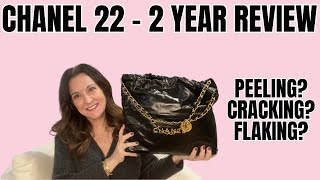 THE TRUTH ABOUT MY CHANEL 22 BAG AFTER 2 YEARS:  Is it worth it?  Wear & Tear, Quality