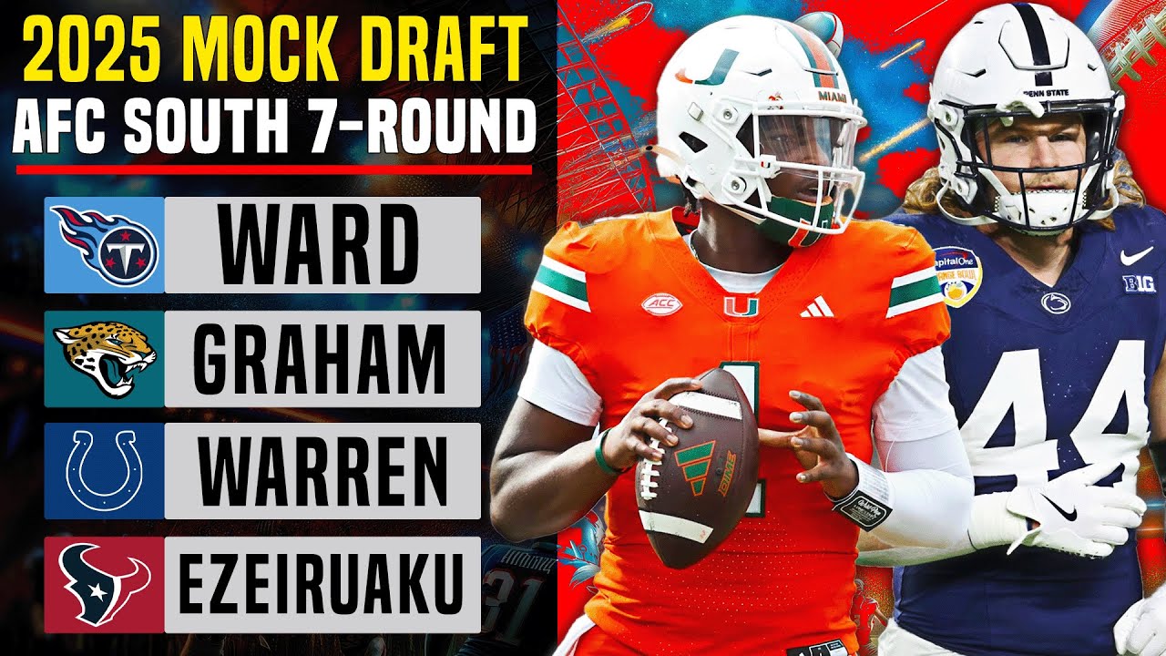 7-Round 2025 NFL Mock Draft | AFC South