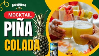 Piña Colada Mocktail You NEED to Try 🍍✨ Creamy, Smooth & Alcohol-Free