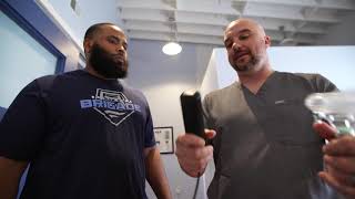 Live O2, Exercise With Oxygen Therapy With Rory Nixon, Fullback, Baltimore Brigade