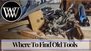 Watch more hand tool fun here http://vid.io/xoYa How to find cheap hand tools or even hard to find antique woodworking tools. from 