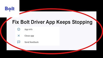 Fix Bolt Driver App Keeps Stopping | Bolt Driver App Crash Issue | Bolt Driver App | PSA 24