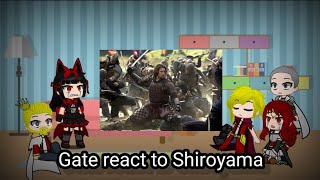 Gate React To Shiroyama