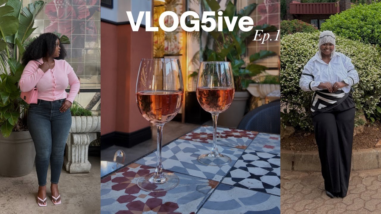 Vlog5ive, выпуск 1 | Встреча за обедом, проведение студенческой премии Ndebele, идеи для домашнег...