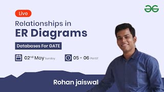 Relationships in ER Diagrams Rohan Jaiswal | GeeksforGeeks GATE