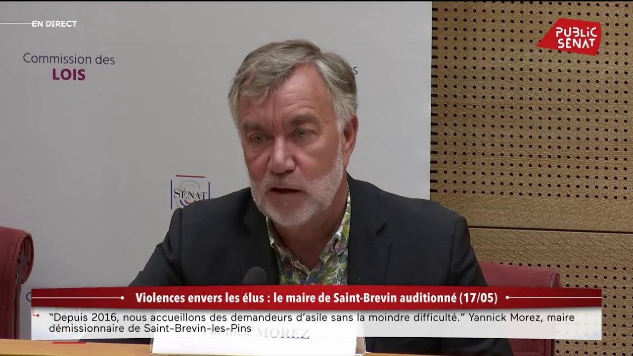 Audition du maire de Saint-Brévin : « J’ai été victime d’un attentat criminel »