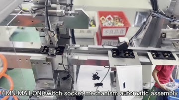 light switch socket mechanism automatic assembly