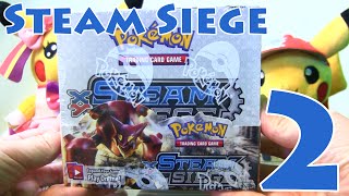 Opening a Pokemon Steam Siege Booster Box - Part 2