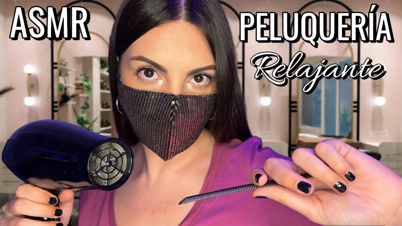 ASMR | PELUQUERÍA REALISTA (Mechas, Corte y Peinado) | ASMR En Español