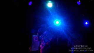 "Bitch Suck Dick" Fish "Fuck the Police" Odd Future/ Tyler the Creator @ Sonar, Baltimore