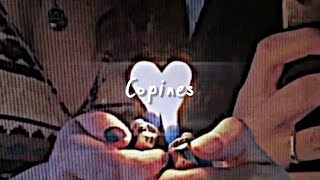 copines (slowed reverb + lyrics)