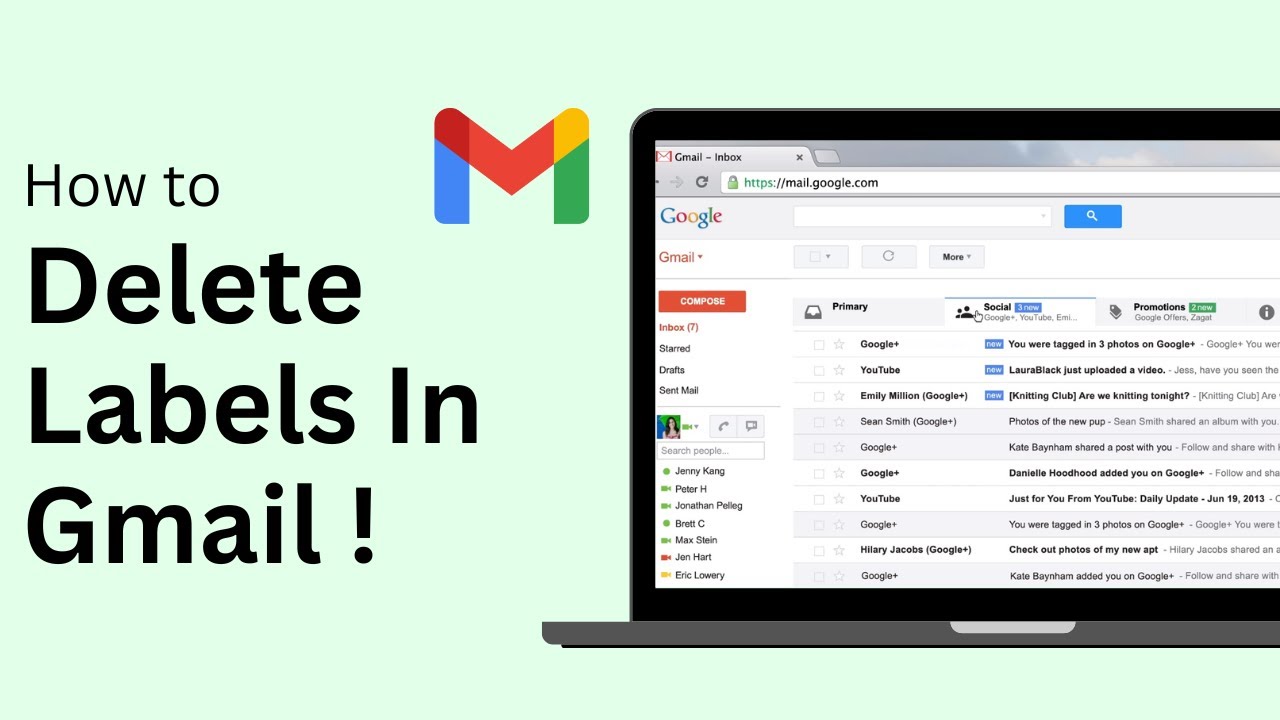 How to Delete Labels in Gmail !