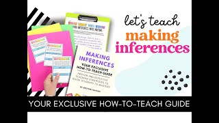Making Inferences How to Teach Guide by Kristine Nannini