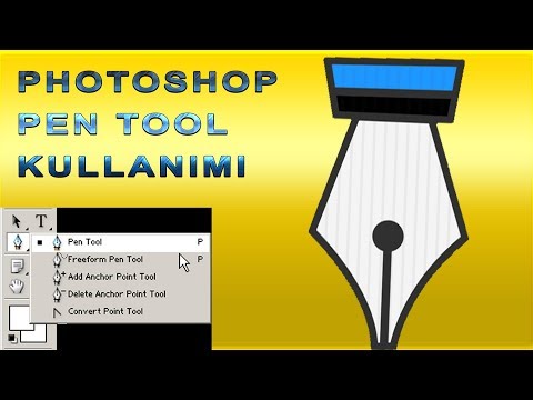 Photoshop pen tool kullanımı