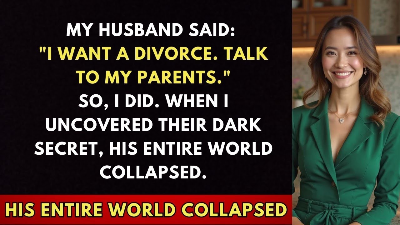 My Husband Asked For A Divorce And Told Me To Talk To His Parents—I Did, And He Never Saw It Comin