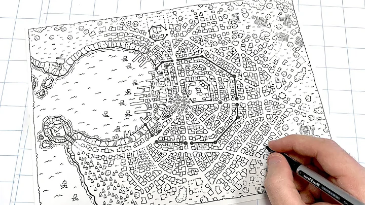 Master the Art of D&D City Map Drawing