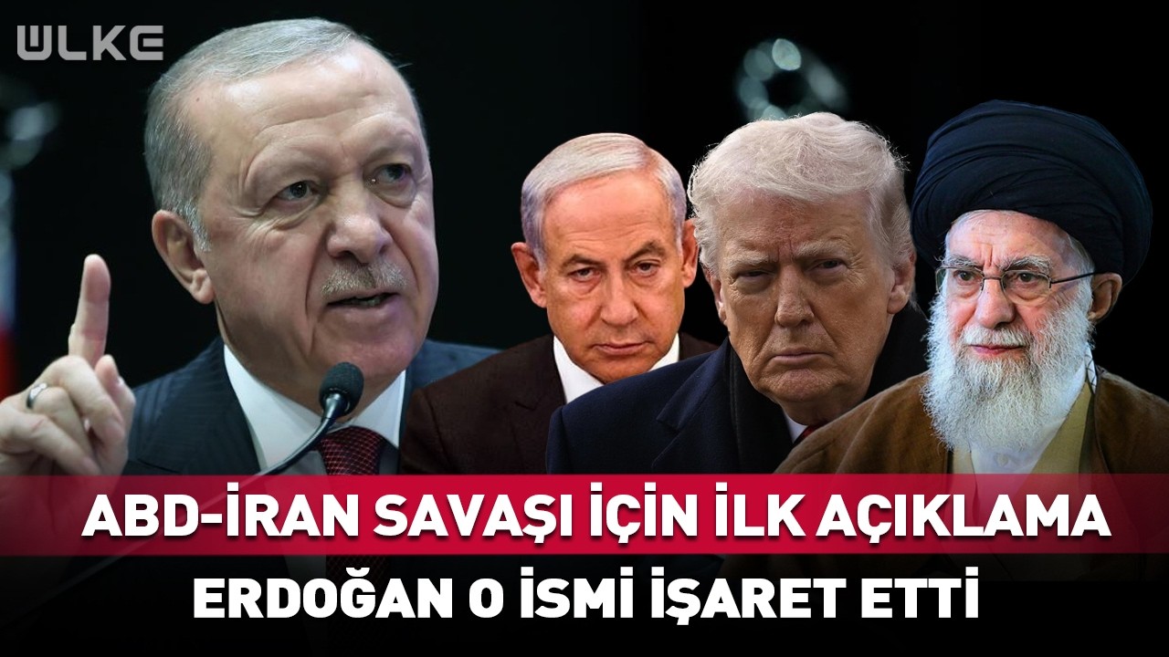 Erdoğan'dan ABD-İran Savaşı İçin İlk Açıklama! O İsmi İşaret Etti #Sondakika