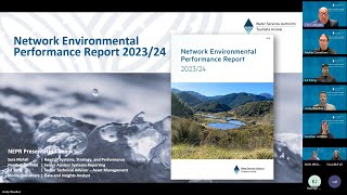 Water Services Authority – Taumata Arowai webinar: Network Environmental Performance Report