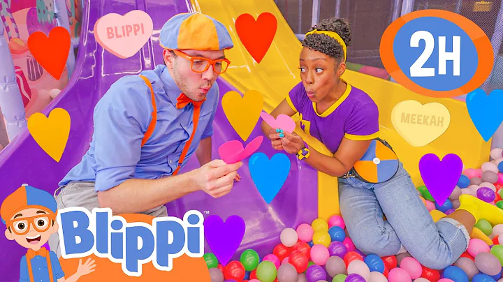 Blippi and Meekah Plan The Perfect Valentines Day 💗 Friendship Videos | Educational Videos for Kids