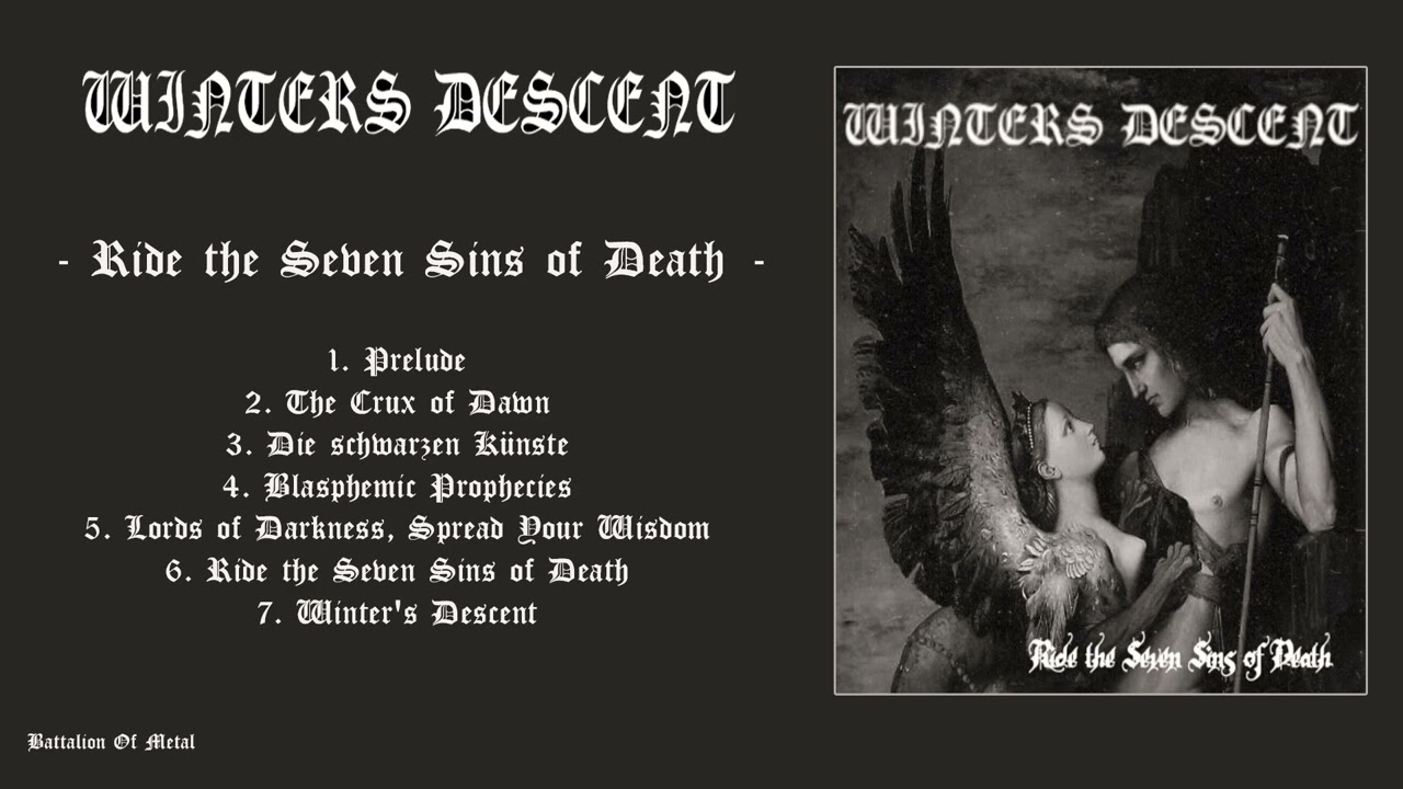 WINTERS DESCENT - Ride the Seven Sins of Death (FULL ALBUM) USA
