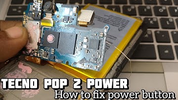 How to fix power button tecno pop 2 power